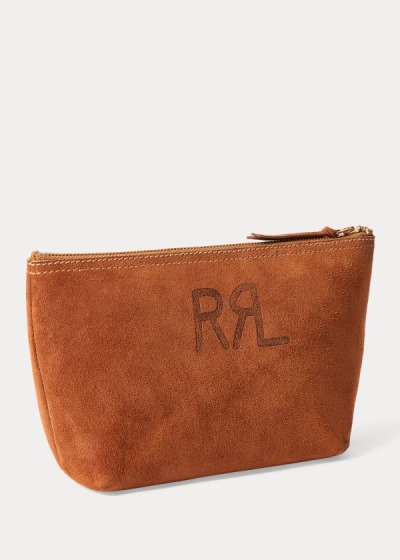 Poncho Ralph Lauren Mujer Marrom - Roughout Suede - DMPAE2143